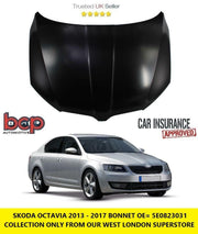 SKODA OCTAVIA 2013 - 2017 BONNET 5E0823031 HOOD PANEL ESATE AND SALOON MODELS