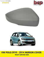 Load image into Gallery viewer, VW POLO MIRROR COVER 2009 – 2014 DOOR WING RIGHT DRIVER SIDE PRIMED 6R PAINTABLE
