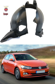 VW POLO 2017 ON SPLASHGUARD WHEEL ARCH INNER TIRM DRIVERS SIDE 2G0805912C NEW