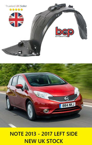 FITS NISSAN NOTE 2013 – 2017 SPLASH GUARD WHEEL ARCH INNER TIRM PASSENGER SIDE