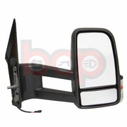 VW CRAFTER  2006 - 2018 LONG ARM MANUAL DOOR WING MIRROR PAIR LEFT & RIGHT NEW