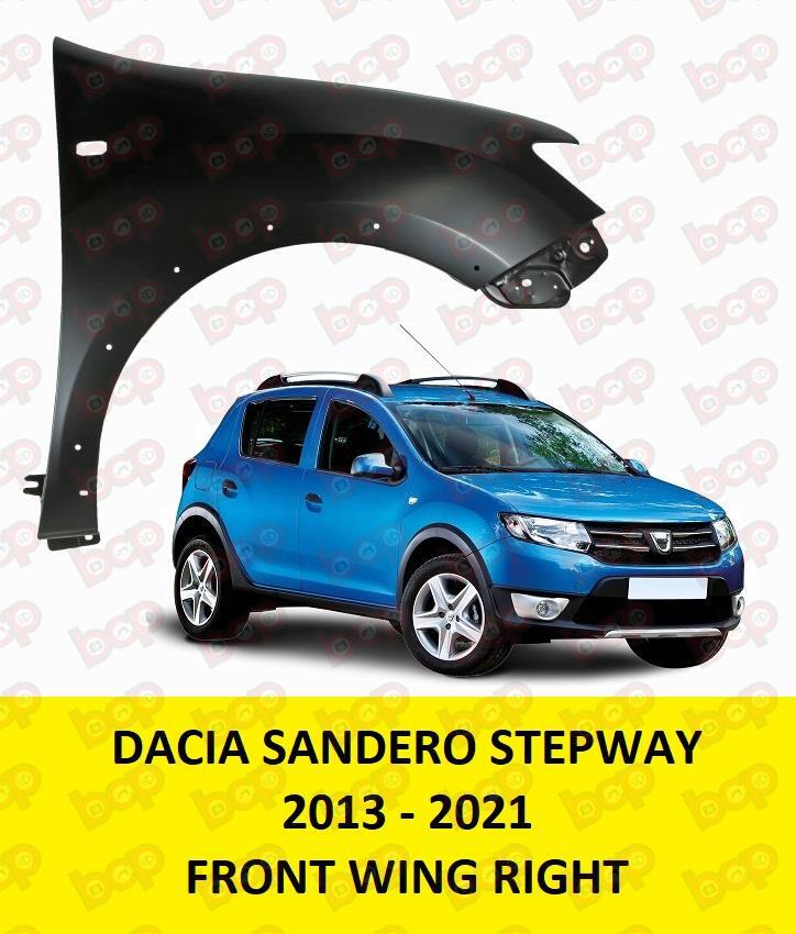 DACIA SANDERO STEPTWAY 2013 - 2021 FRONT WING FENDER RIGHT DRIVERS SIDE