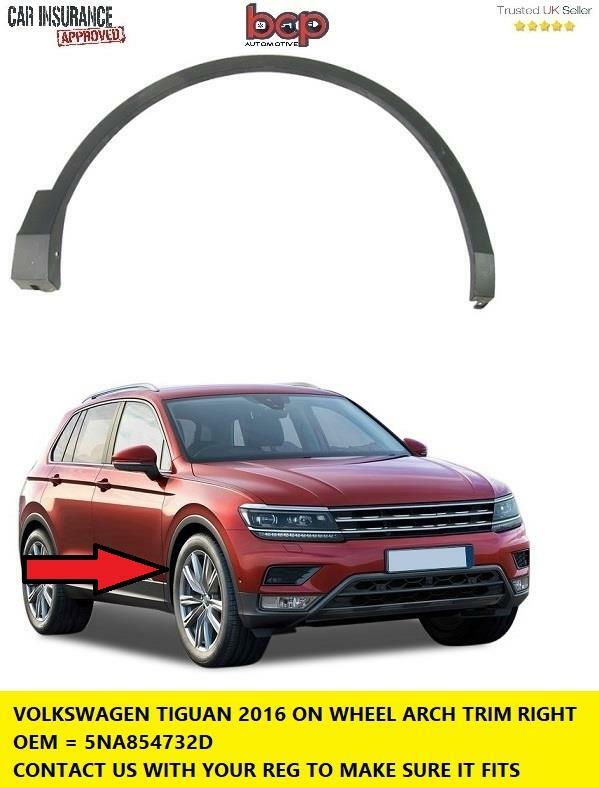 VOLKSWAGEN TIGUAN 2016 - 2024 FRONT DRIVER SIDE WHEEL ARCH NEW OE 5NA854732D