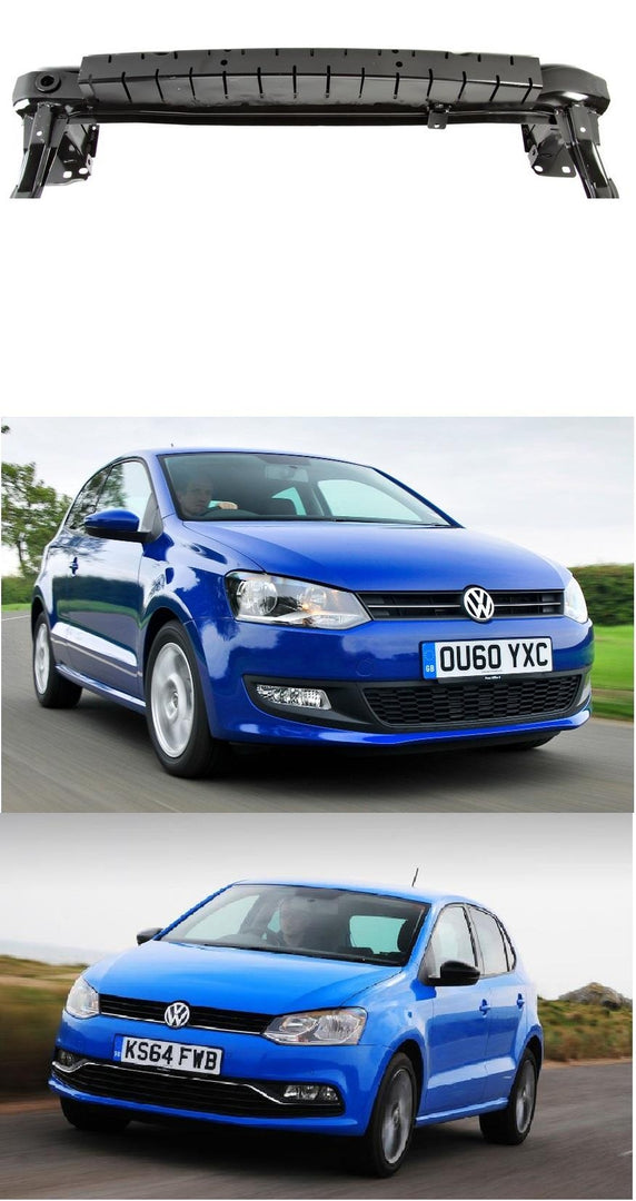 VOLKSWAGEN POLO FRONT BUMPER REINFORCEMENT CARRIER 6R 2009 - 2017 CRASH BAR