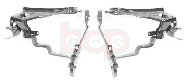 MERCEDES C CLASS W204 2007-2011 PAIR OF HEADLIGHT LAMP PANELS LEFT & RIGHT