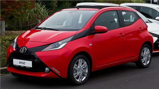 TOYOTA AYGO 2014 -2019 FRONT BUMPER TOW EYE COVER PRIMED