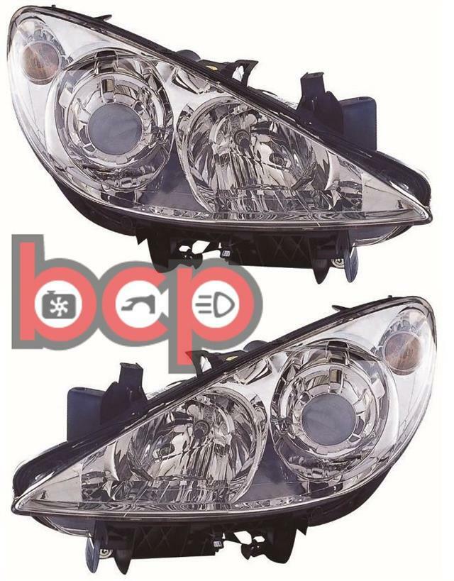 PEUGEOT 307 2005-2009 PAIR HEADLIGHTS HEADLAMP LEFT AND RIGHT BRAND NEW BOXED