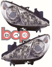 PEUGEOT 307 2005-2009 PAIR HEADLIGHTS HEADLAMP LEFT AND RIGHT BRAND NEW BOXED