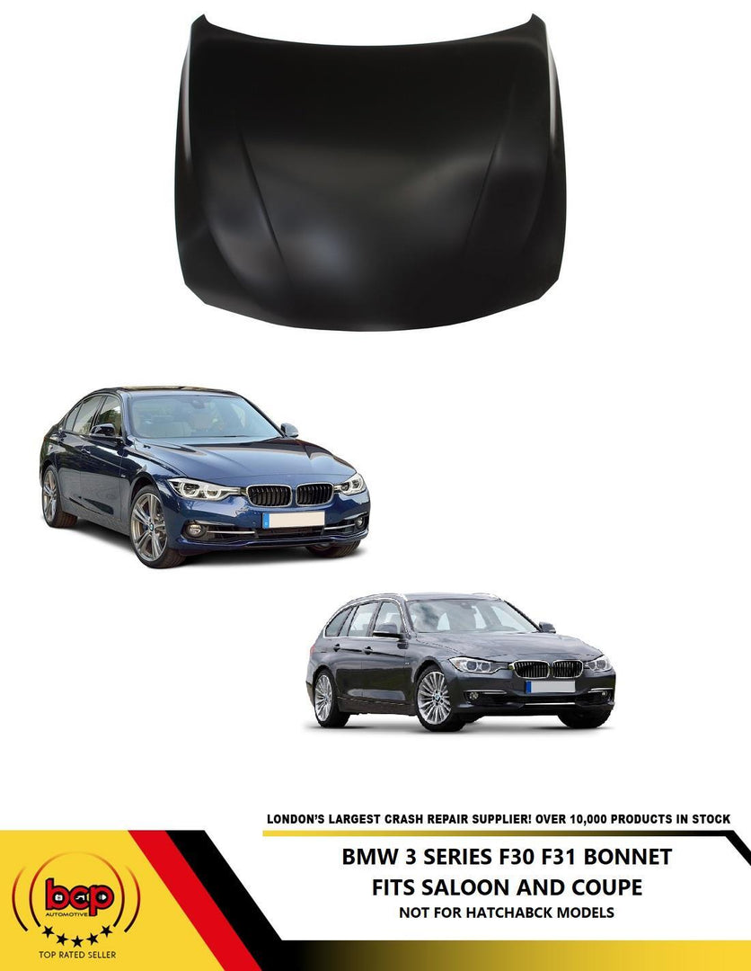 BMW 3 series F30 F31 F36 F33 F32 2012 -2019 BONNET NEW PRIMED OEM QUALITY