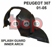 PEUGEOT 307 01-05 RIGHT SIDE FRONT WHEEL ARCH LINER INNER WING SPLASH GUARD