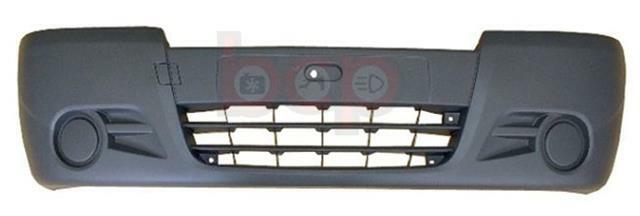 VAUXHALL VIVARO 2007- 2014 FRONT BUMPER TEXTURED GREY NO PDC HOLES NO FOG HOLE