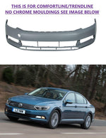 Load image into Gallery viewer, VW PASSAT 2015 – 2019 FRONT BUMPER NEW INSURANCE APPROVED HIGH QUALITY NO CHORME