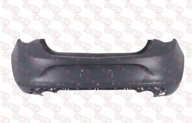 VAUXHALL ASTRA J 2012 – 2015 REAR BUMPER PRIMED NO PARKING SENSORS 5 DOOR HATCH