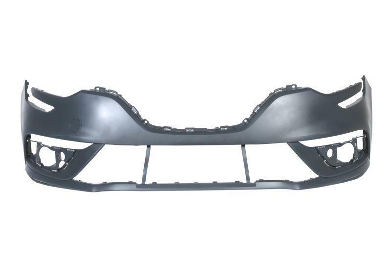 RENAULT MEGANE 2016 - 2021 FRONT BUMPER PRIMED NO PDC HOLES NO WASHER HOLES NEW