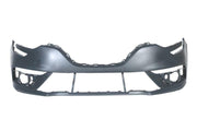 RENAULT MEGANE 2016 - 2021 FRONT BUMPER PRIMED NO PDC HOLES NO WASHER HOLES NEW
