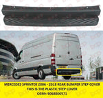 Load image into Gallery viewer, MERCEDES SPRINTER 2006 - 2018 REAR BUMPER STEP COVER NO PARKING SENSORS
