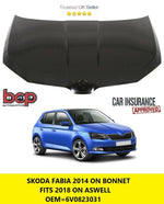 Load image into Gallery viewer, SKODA FABIA 2015 - 2018 BONNET HOOD PANEL INSURANCE CERTIFIED OEM QUALITY