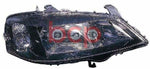Load image into Gallery viewer, VAUXHALL ASTRA G MK4 98-04 HEADLIGHTS HEADLAMPS 1 PAIR BLACK GSI RIGHT &amp;LEFT