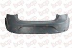 Load image into Gallery viewer, SEAT IBIZA 2008 - 2012 REAR BUMPER PRIMED NO PARKING SENSOR HOLES 6J4807421GRU
