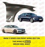 Load image into Gallery viewer, BMW 5 SERIES G30 2017 - 2020 FRONT WING FEDNER PANEL RIGHT DRIVERS SIDE STEEL
