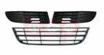 Load image into Gallery viewer, VW POLO 9N 2005 - 2009 FRONT BUMPER GRILLE SET CENTRE RIGHT AND LEFT NO FOG
