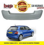 Load image into Gallery viewer, SKODA FABIA HATCHBACK 2015 - 2018 REAR BUMPER NO SENSOR HOLE NOT PRIMED