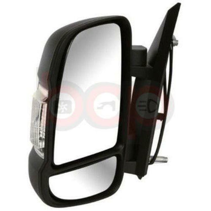 CITROEN RELAY 2006- SHORT ARM MANUAL DOOR WING MIRROR LH LEFT N/S PASSENGERS