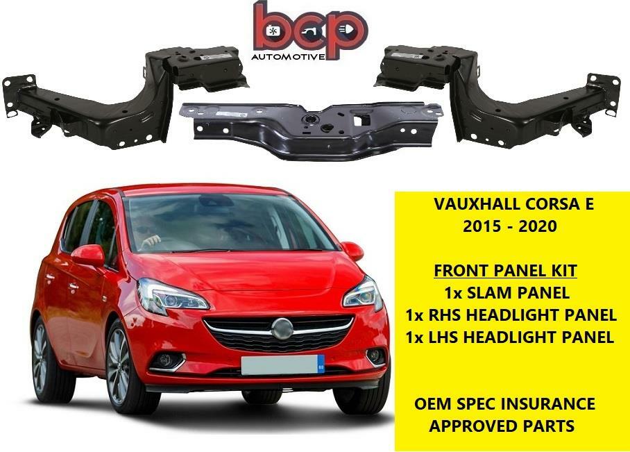 VAUXHALL CORSA E 2015 - 2018 FRONT PANEL KIT SLAM HEADLIGHT PANELS SEE IMAGE