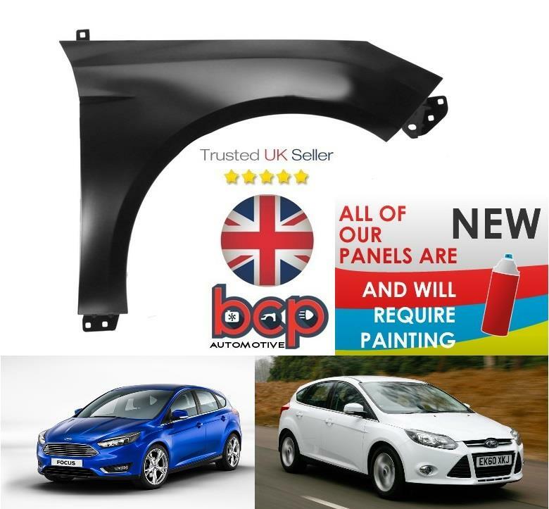 FORD FOCUS 2015 -2018 FRONT WING RIGHT DRIVERS SIDE NEW PRIMED OEM QUALITY