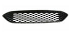 Load image into Gallery viewer, FORD FOCUS 2014 - 2017 FRONT BUMPER CENTRE GRILLE HONEYCOMBE CHROME ZETEX S ST