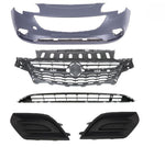 Load image into Gallery viewer, VAUXHALL CORSA E FRONT BUMPER COMPLETE KIT 2015 - 2019 PRIMED NO FOG HOLES