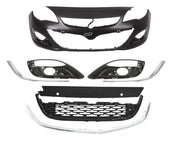VAUXHALL ASTRA J FRONT BUMPER COMPLETE KIT WITH GRILLES 2012 - 2015 13364614