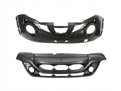 FOR NISSAN JUKE FRONT BUMPER AND LOWER BUMPER KIT 2014 - 2019 OEM 62022BV80H