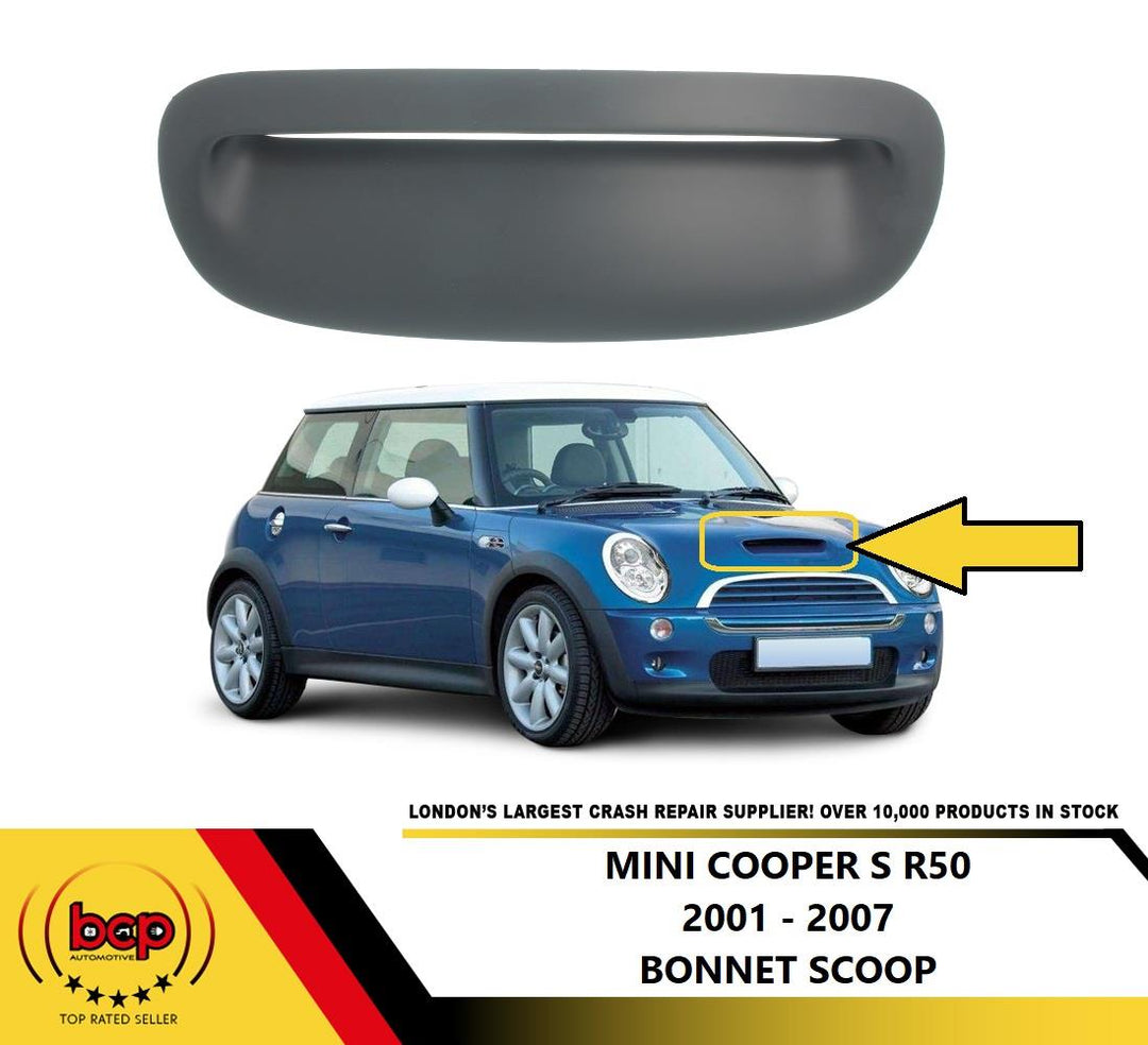 MINI COOPER S 2001 – 2007 R50 BONNET SCOOP PRIMED 51137060469  51137123430