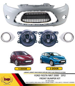 Load image into Gallery viewer, FORD FIESTA MK7 2008 - 2012 FRONT BUMPER COMPLETE ALL GRILLES CHROME &amp; FOGS NEW
