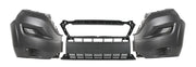 VAUXHALL MOVANO 2022 ON  FRONT BUMPER CENTRE LEFT RIGHT ALL 3 SECTIONS BLACK