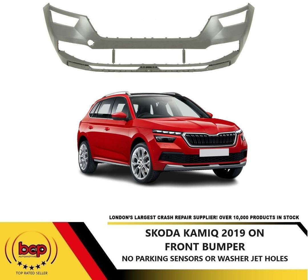SKODA KAMIQ 2019 ONWARDS FRONT BUMPER NO PARKING SENSORS 658807221B