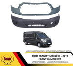 Load image into Gallery viewer, FORD TRANSIT MK8 2014 - 2019 FRONT BUMPER KIT LOWER AND UPPER READY TO PAINT
