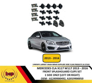 MERCEDES CLA X117 W117 2013 - 2016 FRONT SPLASH GUARD CLIPS 1 SIDE ONLY