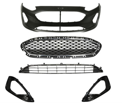 FORD FIESTA 2017 - 2022 FRONT BUMPER COMPLETE KITS NOT ACTIVE OR ST MODELS