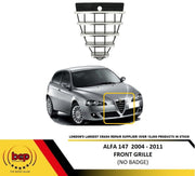 ALFA 147 2004 - 2011 GRILLE MAIN WITH CHROME NO BADGE 156058920