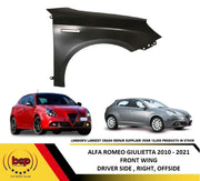 ALFA ROMEO Giulietta 2010 – 2021 FRONT WING FENDER RIGHT OFFSIDE DRIVERS PANEL