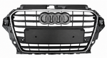 Load image into Gallery viewer, AUDI A3 2012 - 2016 SPORT FRONT RADIATOR GRILLE WITH 2 PDC HOLES 8V38536511QP