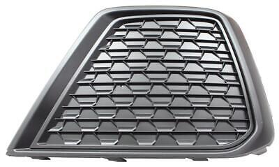 AUDI A1 2018 -2024 FRONT BUMPER LOWER LEFT GRILLE NO FOG PASSENGER SIDE