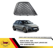 AUDI A1 2018 -2024 FRONT BUMPER LOWER RIGH GRILLE NO FOG DRIVERS SIDE