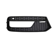 AUDI A1 2015 - 2018 FRONT BUMPER FOG GRILLE DRIVER SIDE WITH PARKING SENSOR HOLE