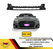 AUDI A5 2020 – 2023 FRONT BUMPER LOWER CENTRE GRILLE SLINE MODEL TRIM BLACK