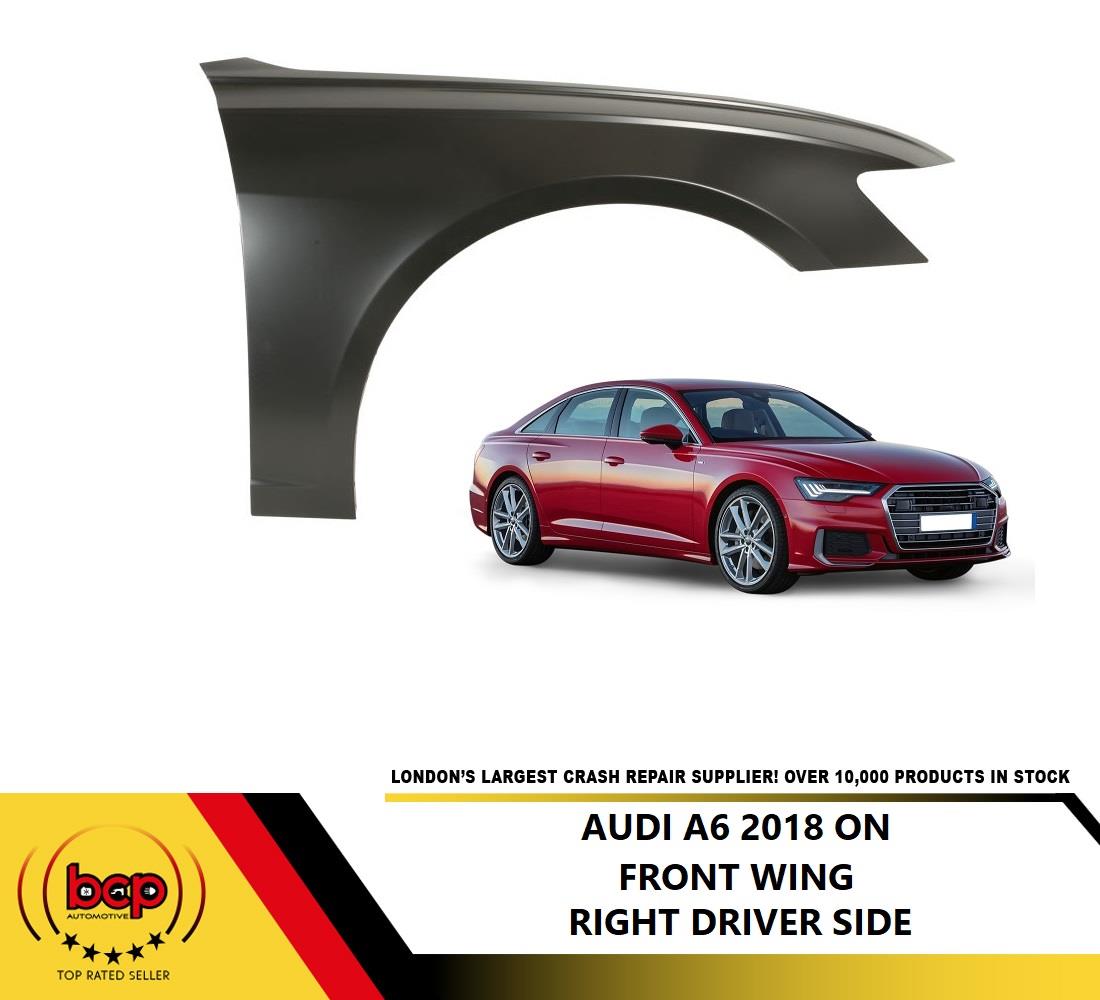 AUDI A6 2018 - 2024 FRONT WING FENDER RIGHT DRIVERS SIDE STEEL 4K0821106B