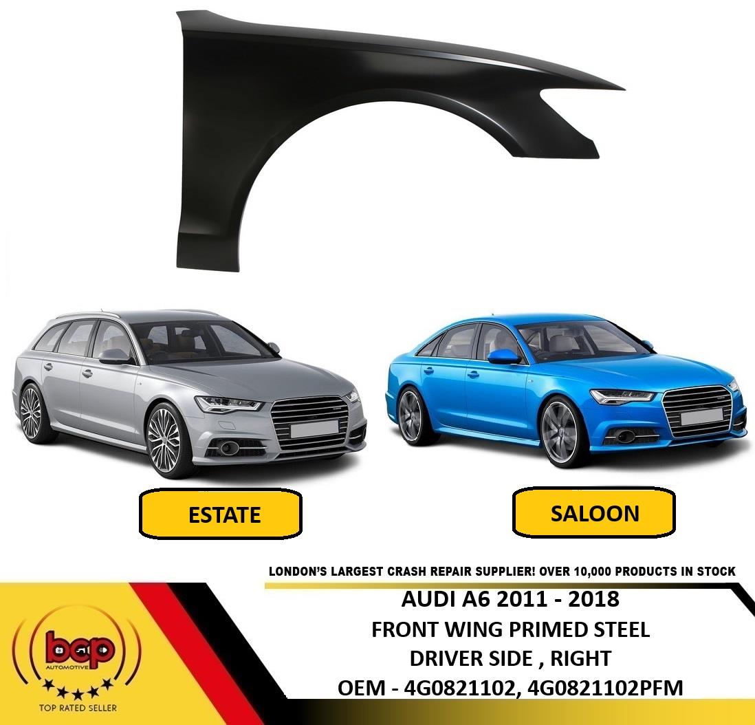 AUDI A6 C7 4G 2011 - 2018 FRONT WING DRIVER SIDE RIGHT NEW INSURANCE APPROVED