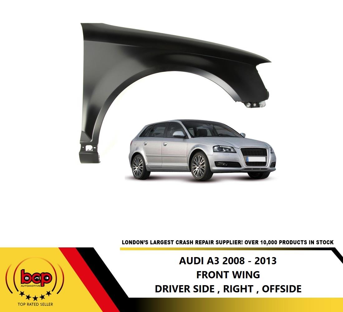 AUDI A3 2008 2009 2010 2011 2012 FRONT WING DRIVERS SIDE RIGHT RH HATCHBACK